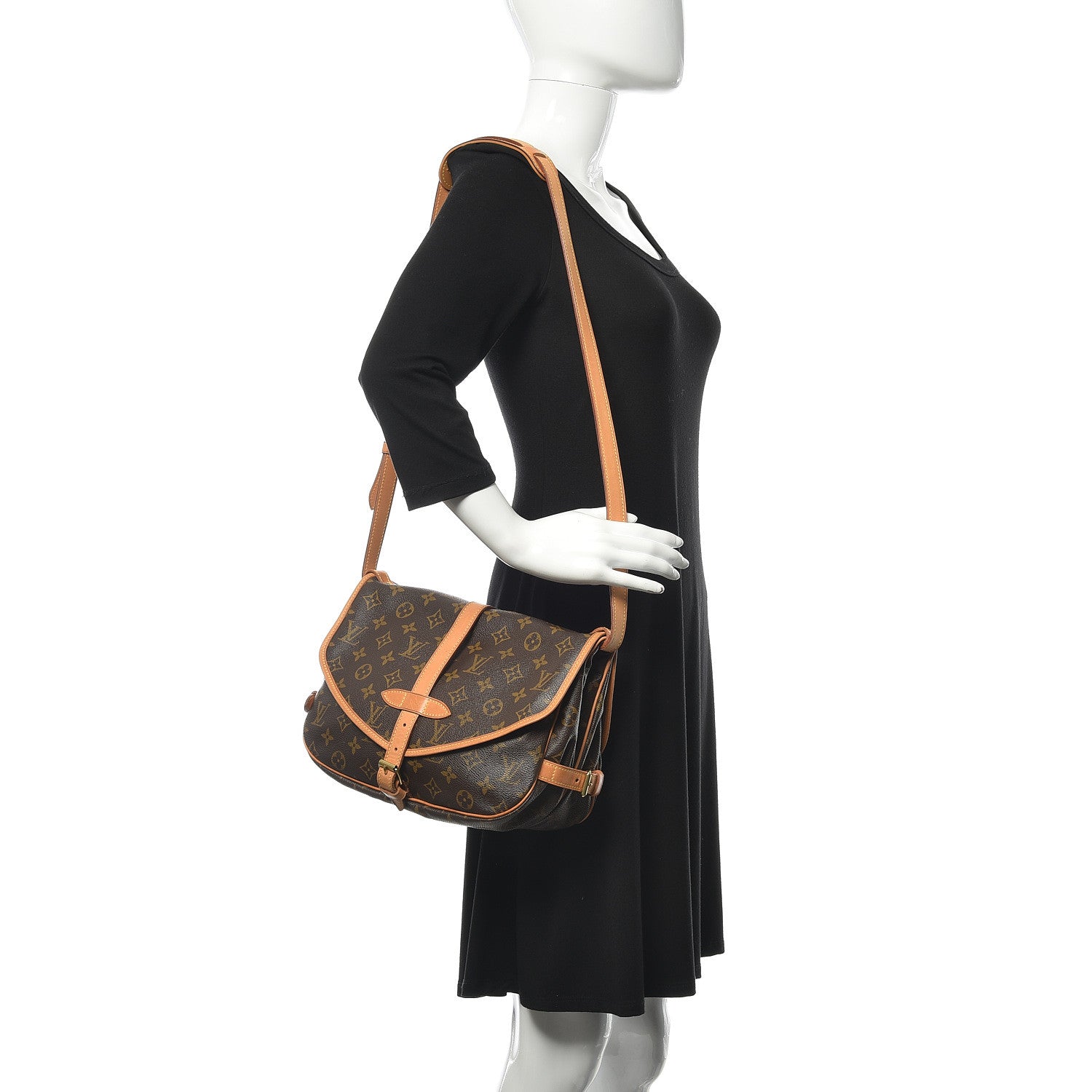 Louis Vuitton Monogram Saumur 30 2 of 12