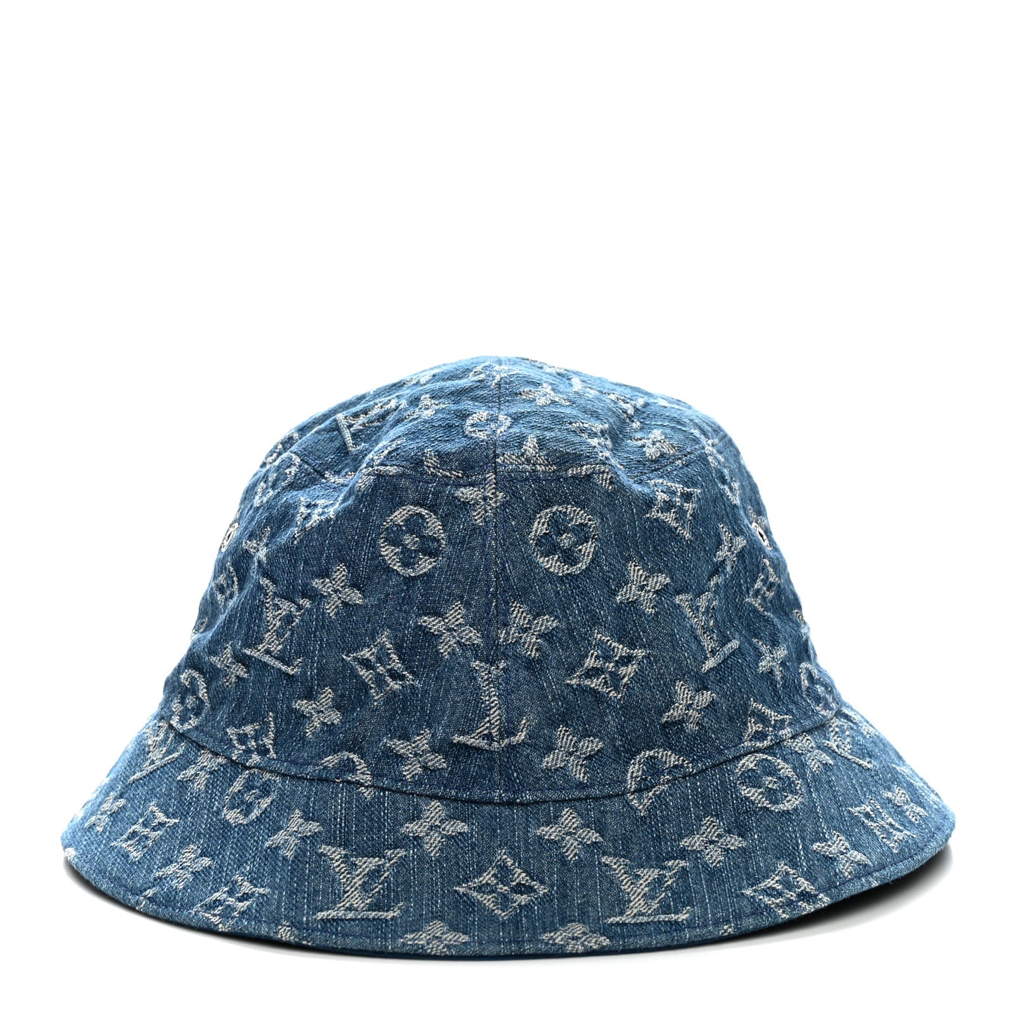 Monogram Denim Transformable Bob Bucket Hat Blue