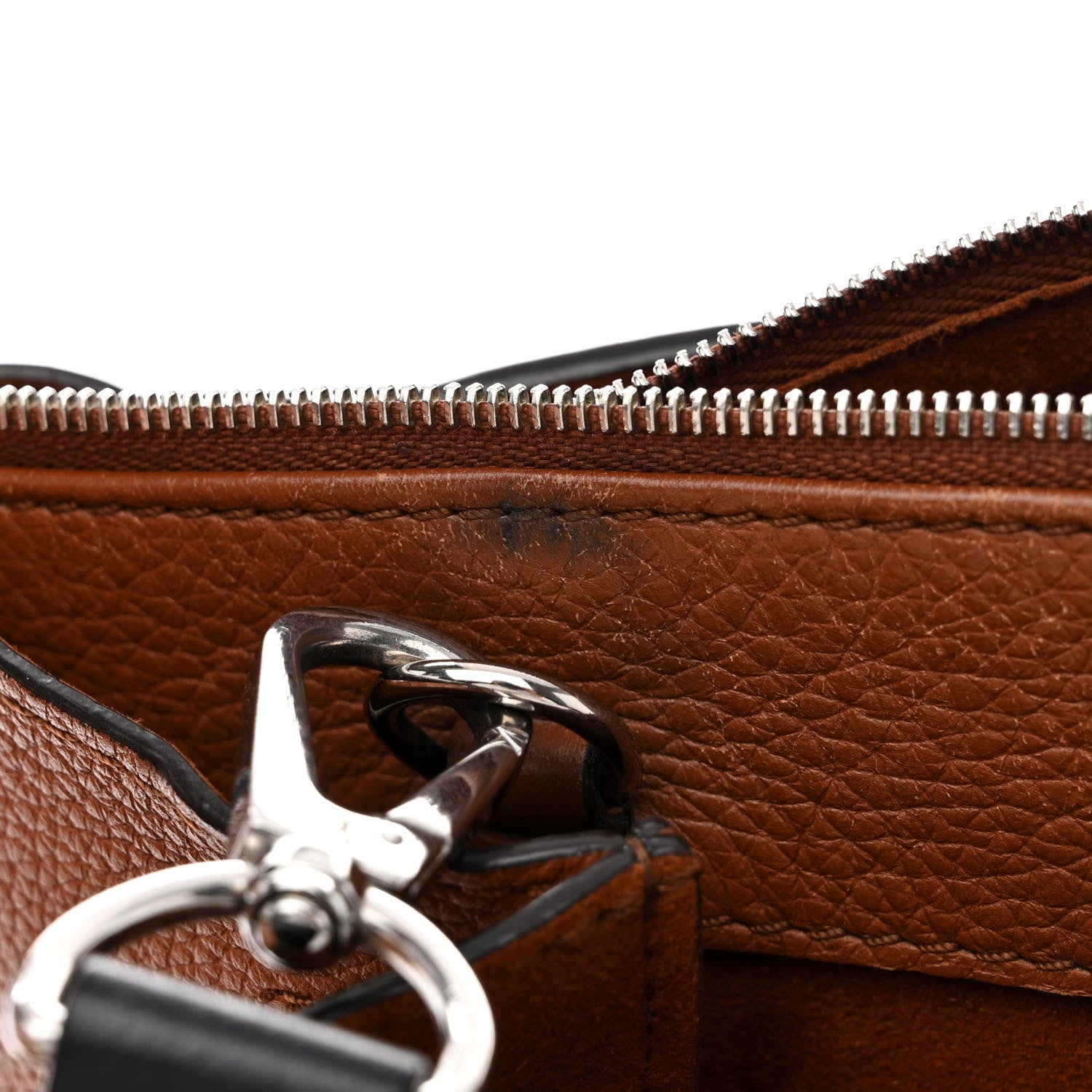 Louis Vuitton Calfskin Lockmeto Caramel Creme Black 16 of 20