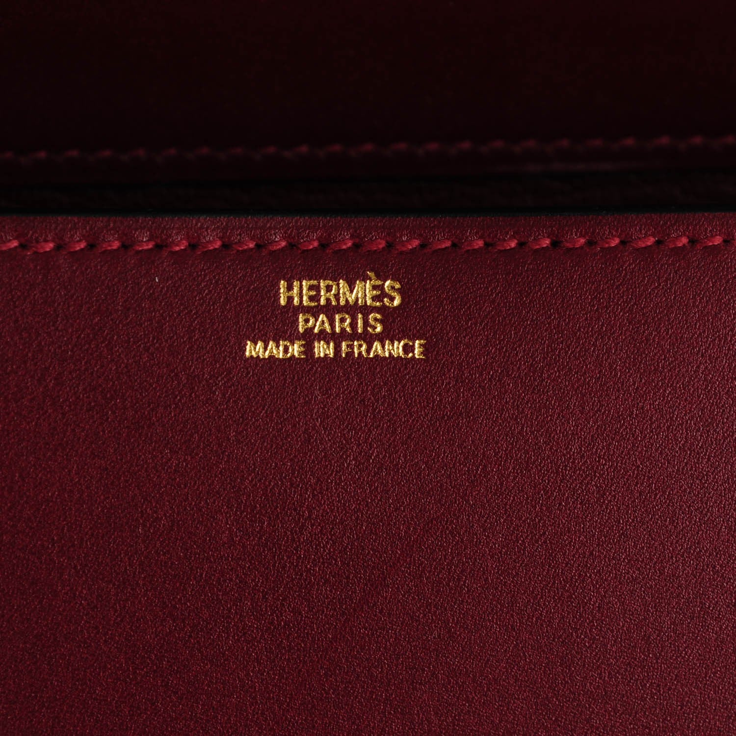Hermes Tadelakt Medor 23 Clutch Rouge H 6 of 10
