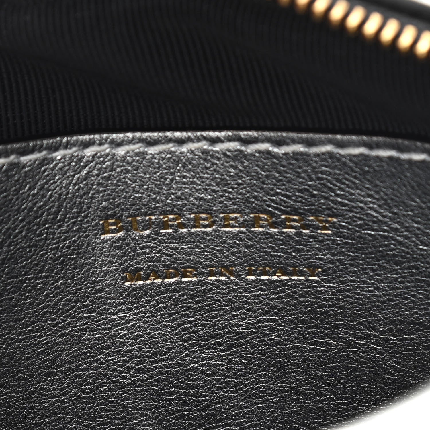 Burberry Metallic Smooth Calfskin 1983 Knight Check Link Bum Bag Silver 6 of 10