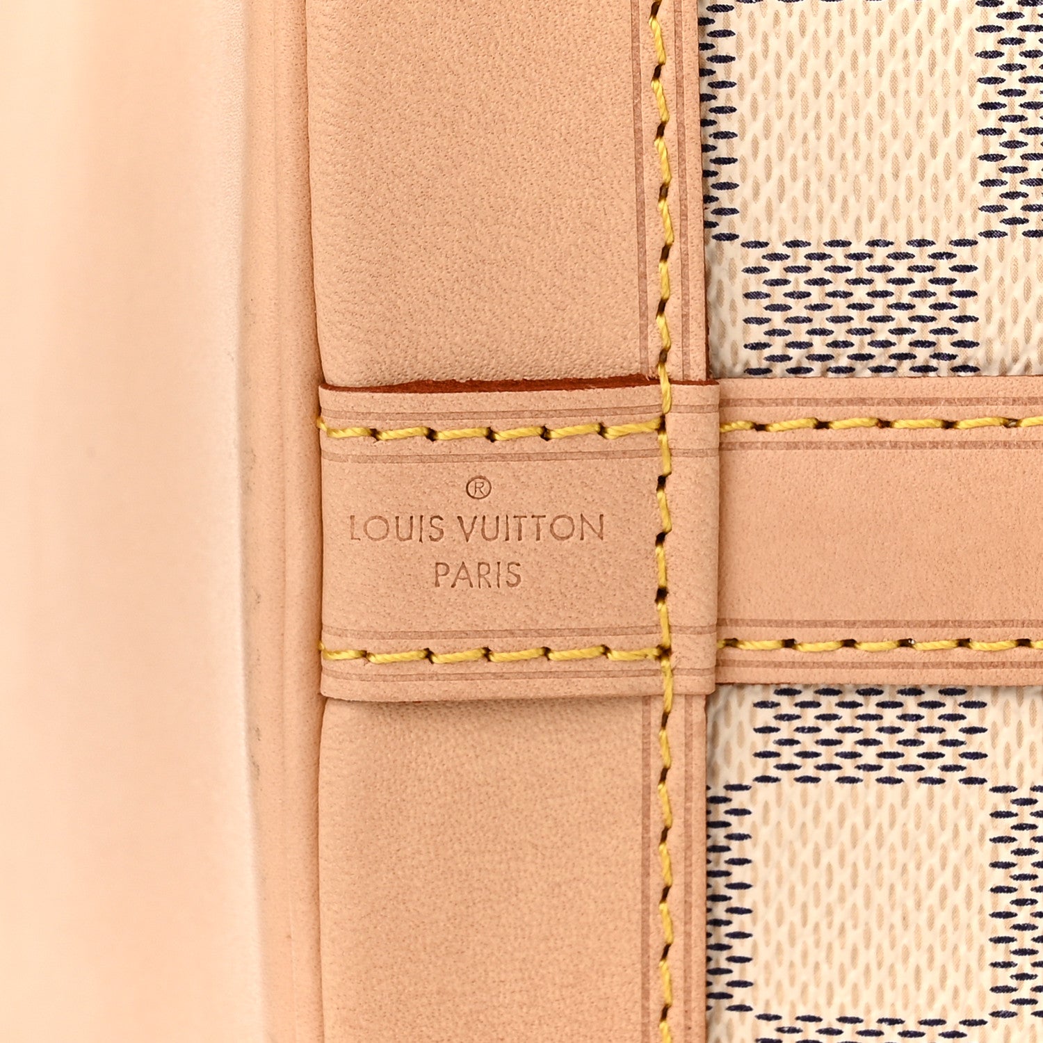 Louis Vuitton Damier Azur Noe BB 6 of 10