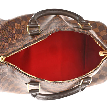 Louis Vuitton Damier Ebene Speedy Bandouliere 30 5 of 9