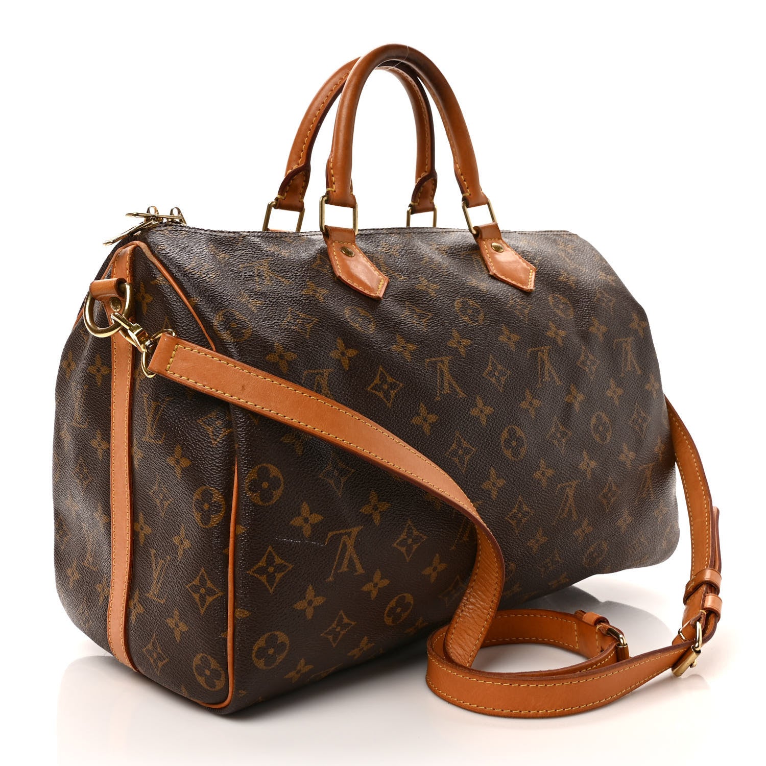 Louis Vuitton Monogram Speedy Bandouliere 35 2 of 8