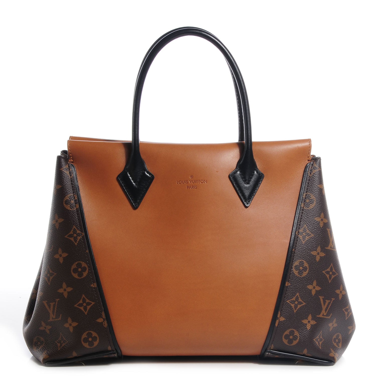 Louis Vuitton Monogram Cuir Orfevre Tote W PM Noisette 1 of 8