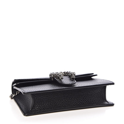 Gucci Calfskin Super Mini Dionysus Shoulder Bag Black 4 of 10