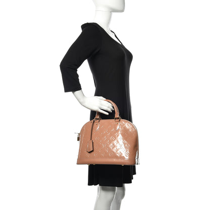 Louis Vuitton Vernis Alma MM Rose Florentin 2 of 15