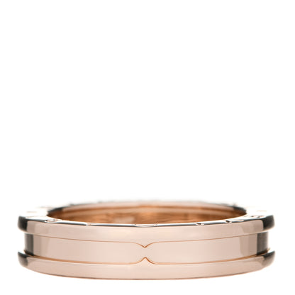 Bulgari 18K Rose Gold B.Zero1 One-Band Ring 59 8.75 1 of 7