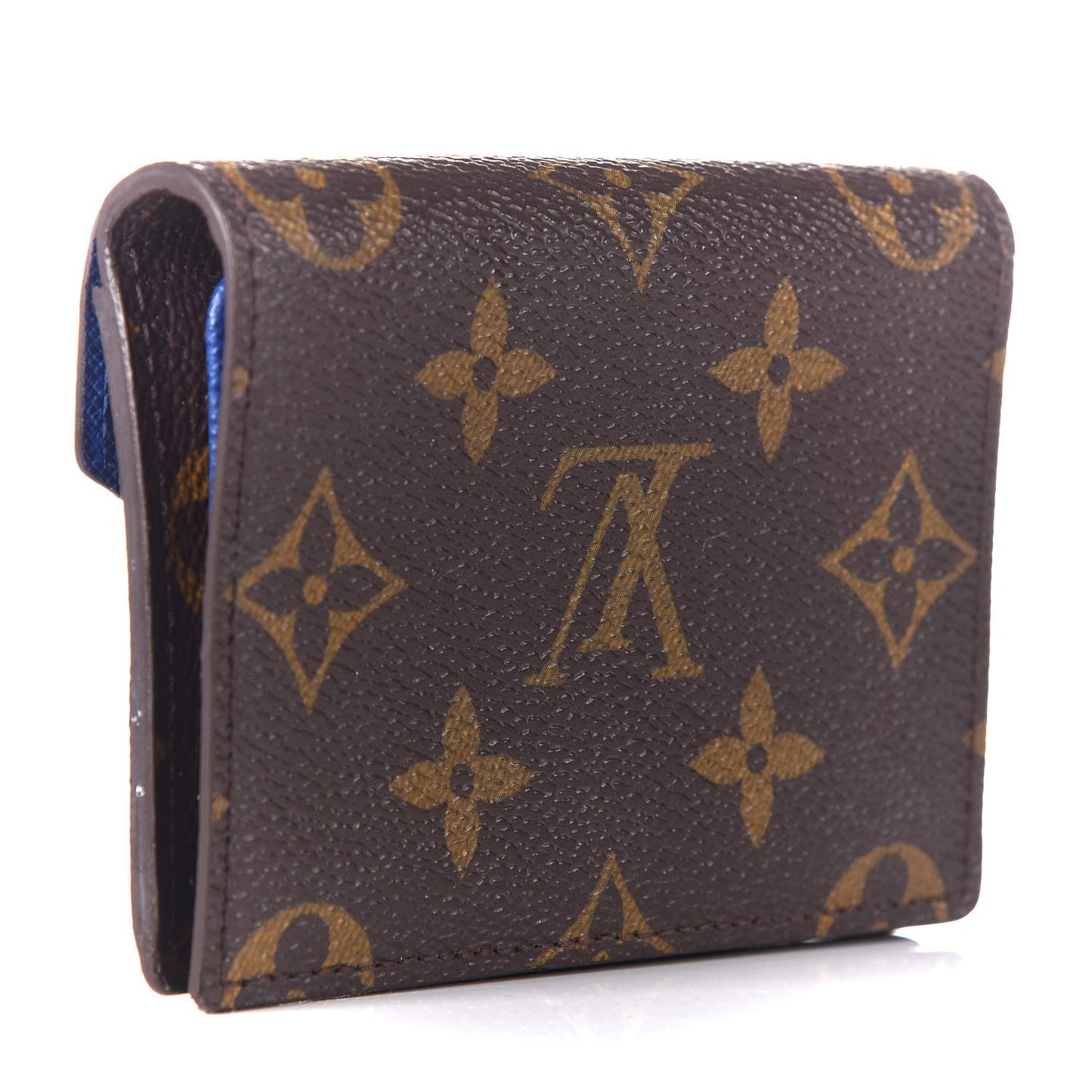 Monogram Compact Marie Wallet Blue