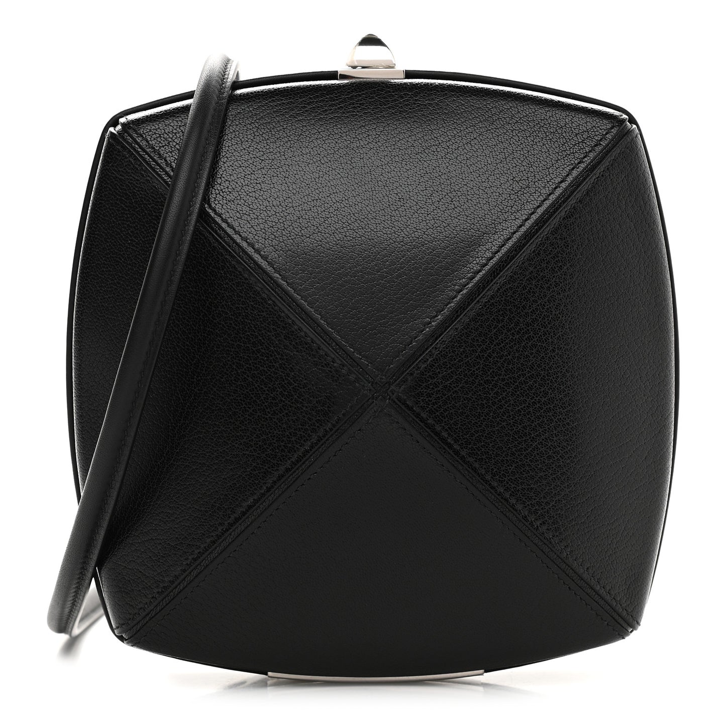 Chevre Chamkila Clou Medor Clutch Black