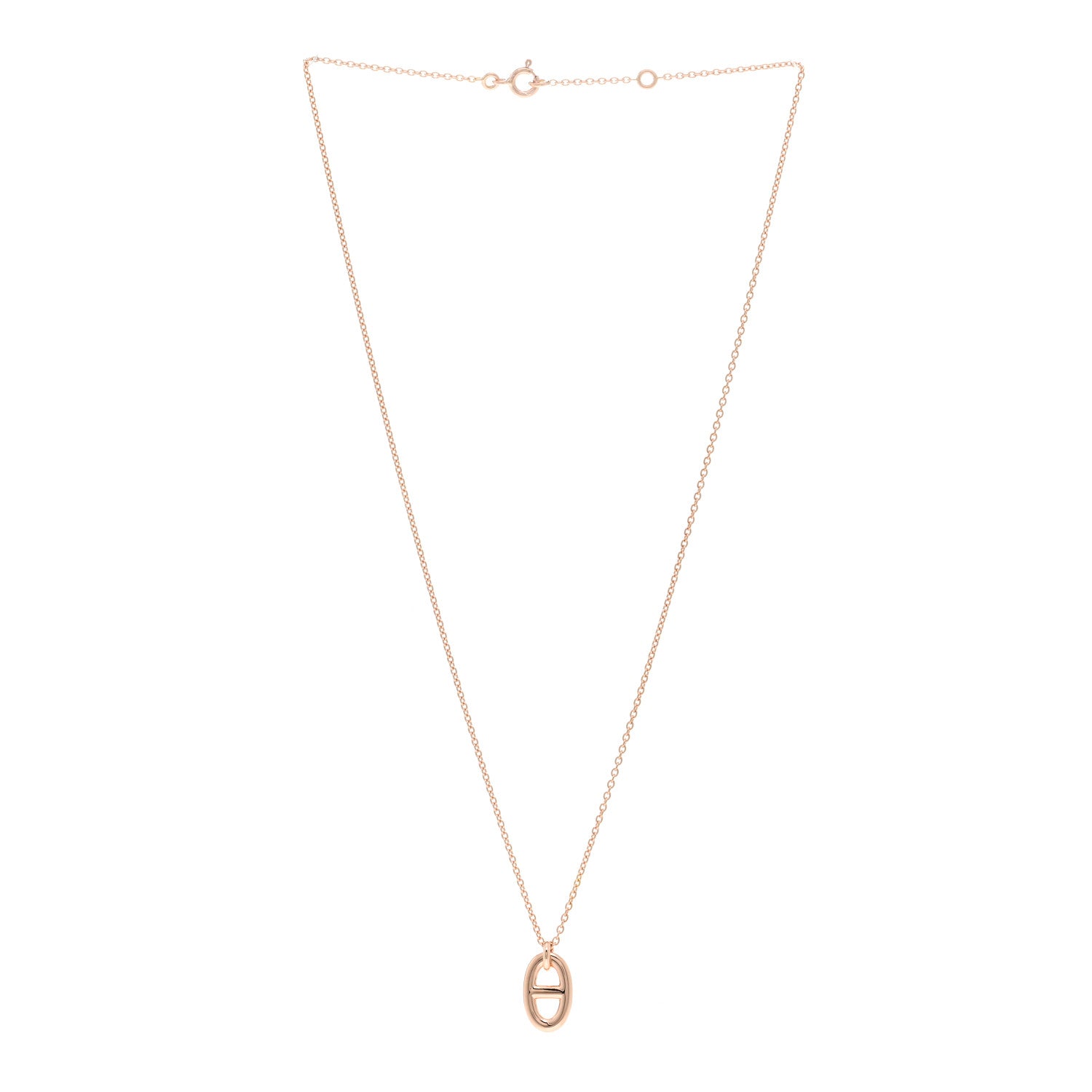 Hermes 18K Rose Gold PM Farandole Pendant Necklace 3 of 5