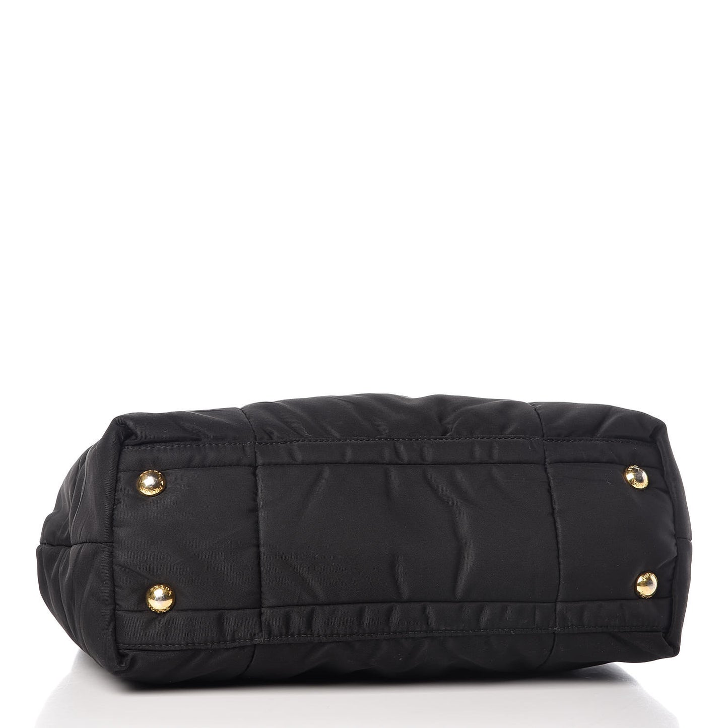 Tessuto Nylon Quilted Tote Black