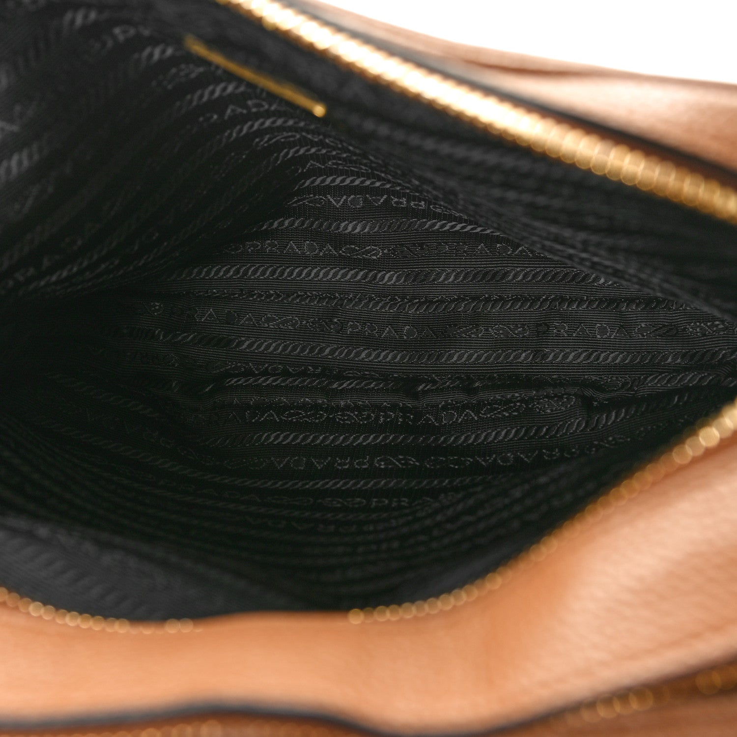 Prada Vitello Phenix Camera Bag Caramel 5 of 9