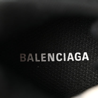 Balenciaga Fabric Mesh Washed Effect Womens Triple S Sneakers 35 Black Red 7 of 8