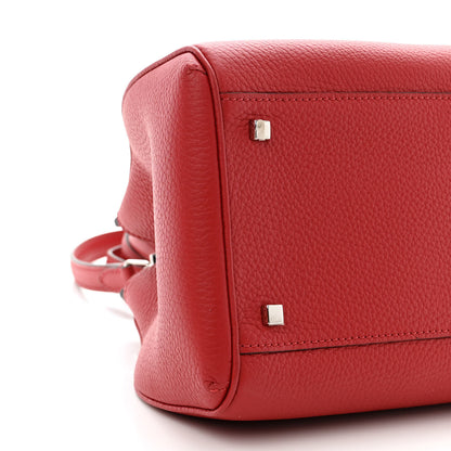 Moynat Taurillon Gex Pauline Tote Red 9 of 10