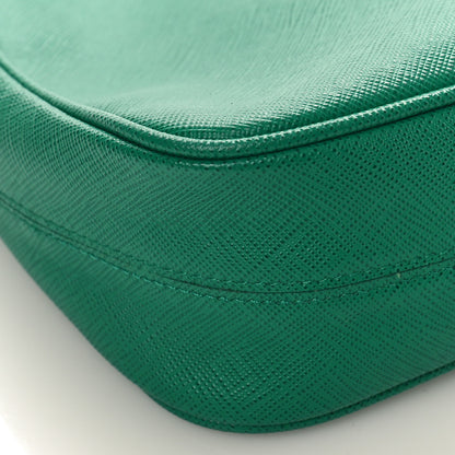 Prada Saffiano Lux Mini Re-Edition Shoulder Bag Mango 7 of 8