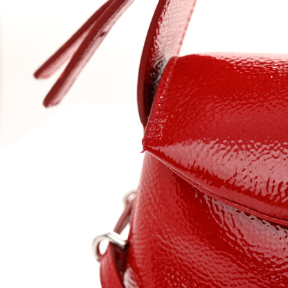 Givenchy Patent Calfskin Small P'tit Voyou Shoulder Bag Vermillon 12 of 14