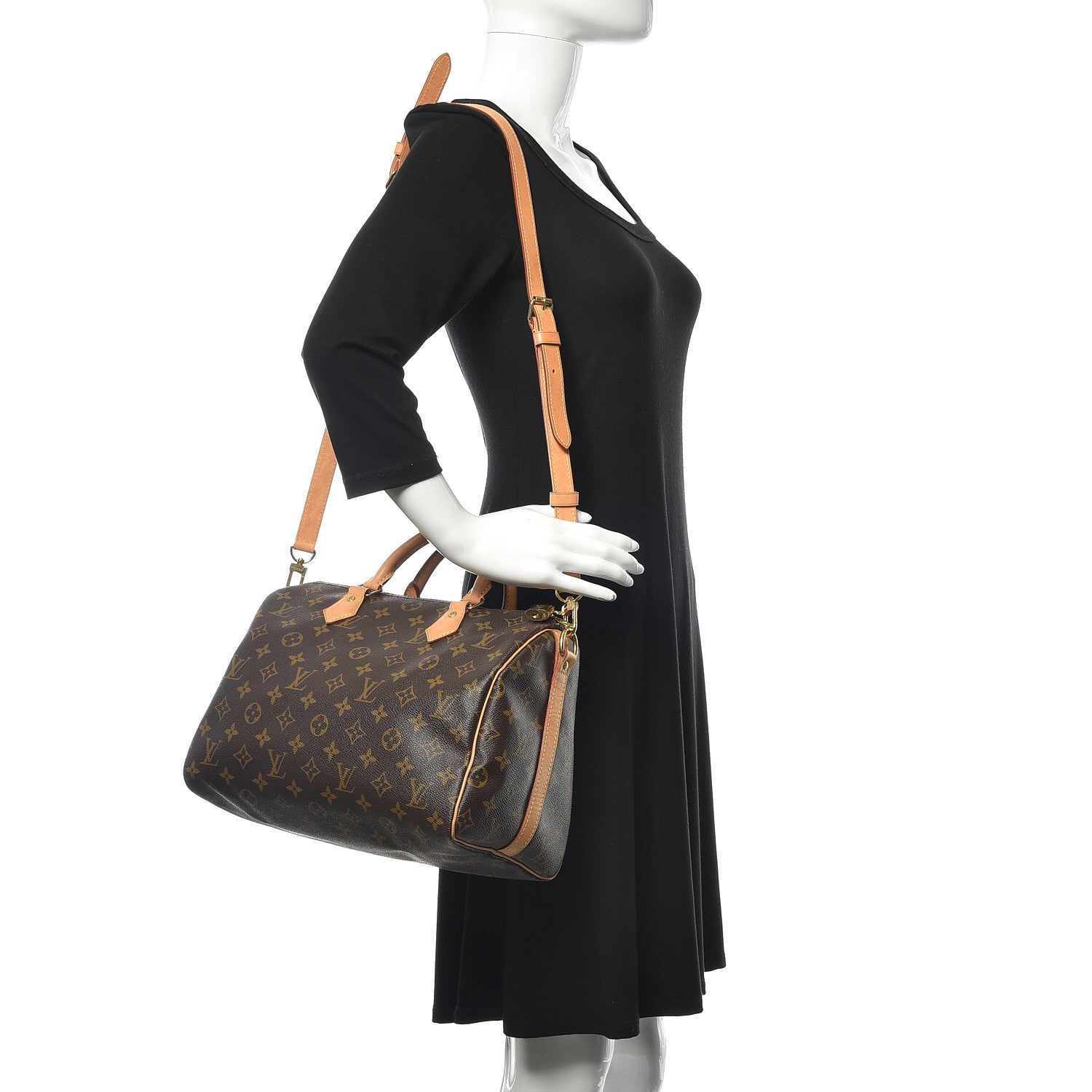 Louis Vuitton Monogram Speedy Bandouliere 30 2 of 16