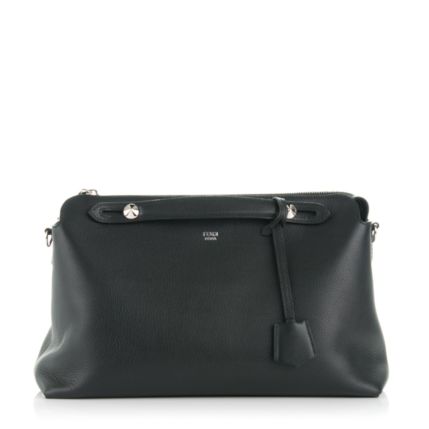 Fendi Vitello Dolce Marmol Large By The Way Boston Bag Black 1 of 8