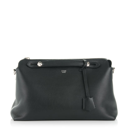 Fendi Vitello Dolce Marmol Large By The Way Boston Bag Black 1 of 8