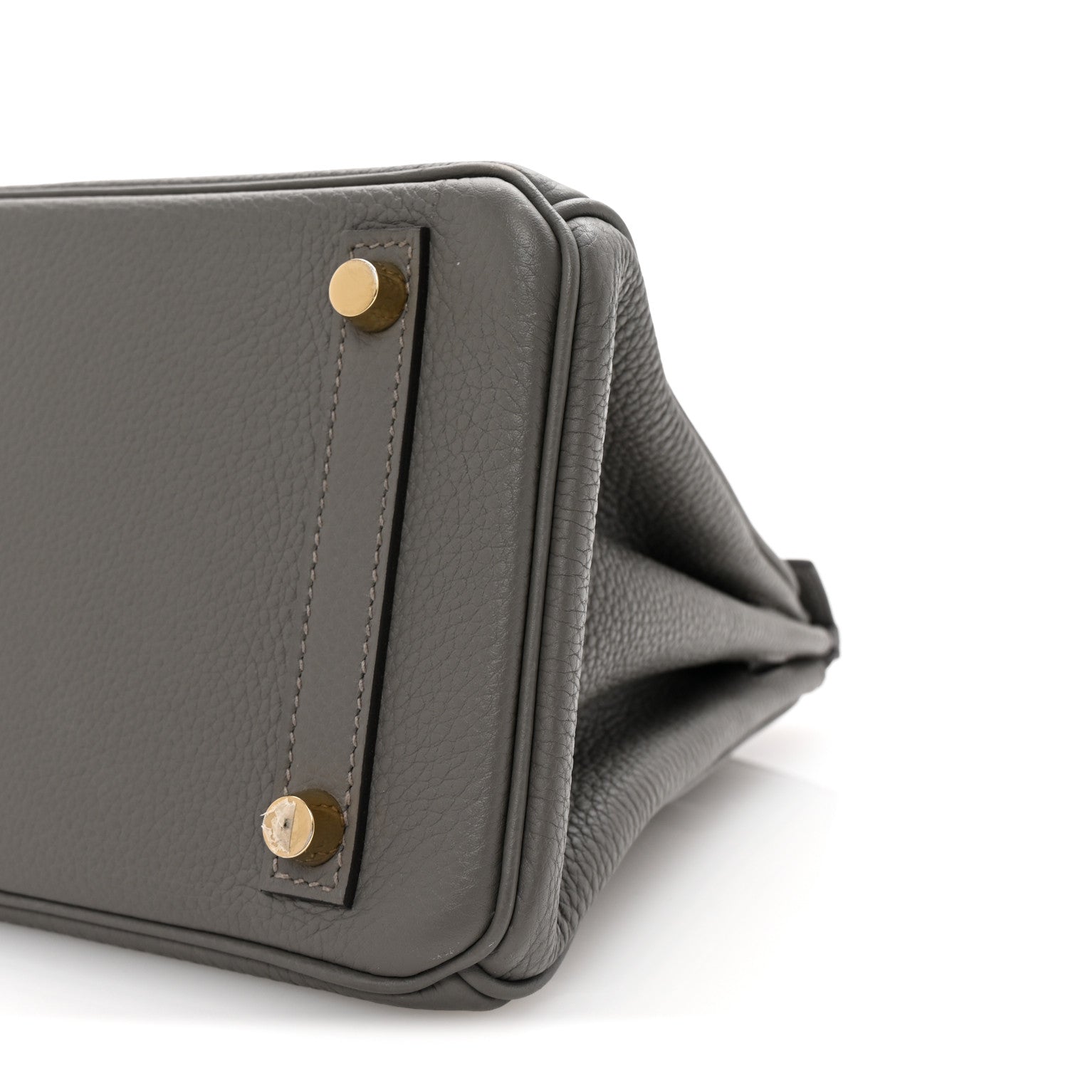 Hermes Togo Birkin 25 Gris Meyer 10 of 10