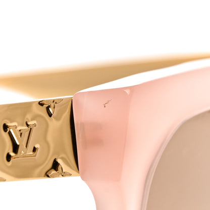 Louis Vuitton Acetate LV Empreinte Square Sunglasses Z1532W Pink 10 of 11