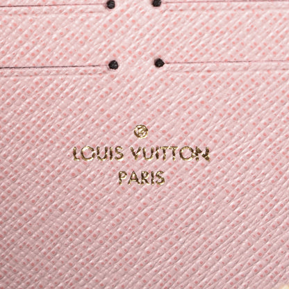 Louis Vuitton Monogram Clemence Wallet Rose Ballerine 6 of 7
