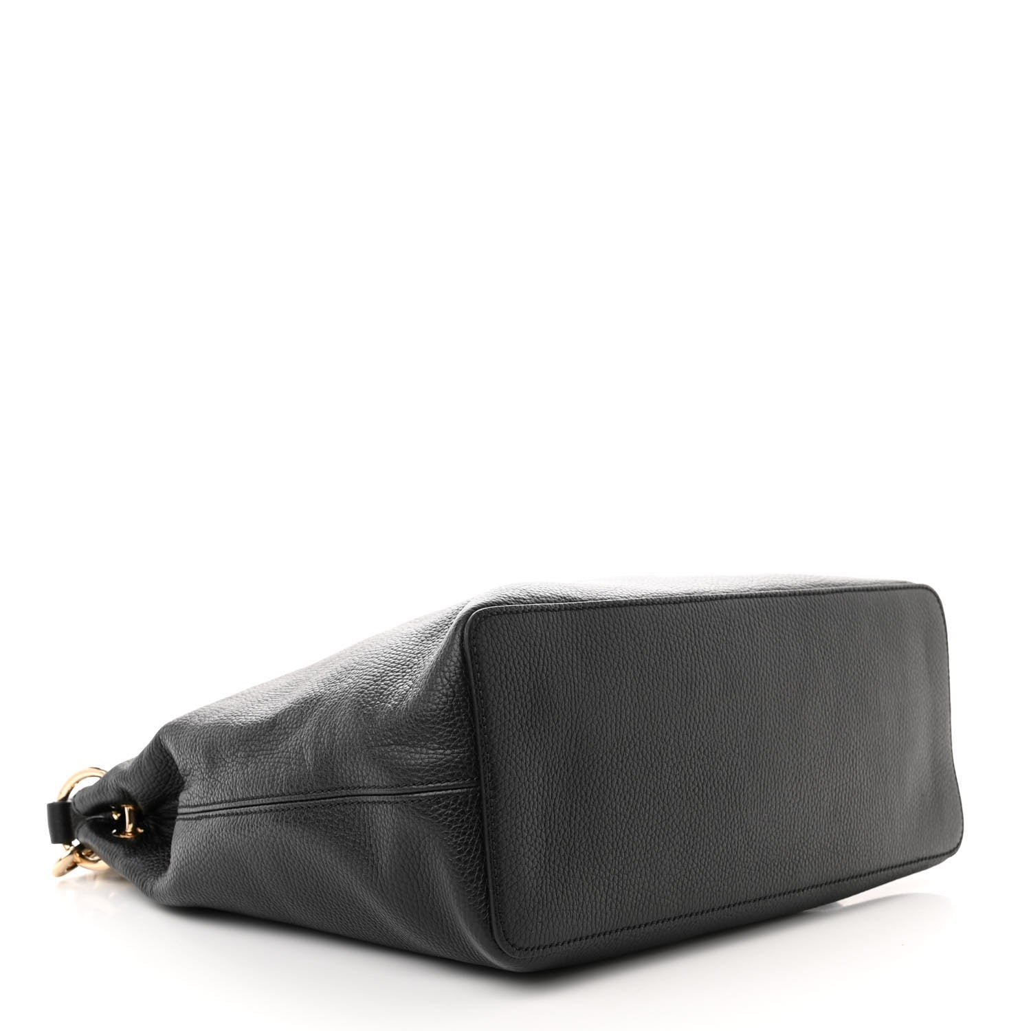 Gucci Pebbled Calfskin Large Soho Hobo Black 4 of 10