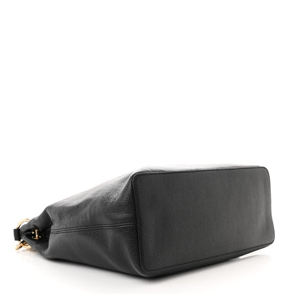 Gucci Pebbled Calfskin Large Soho Hobo Black 4 of 10