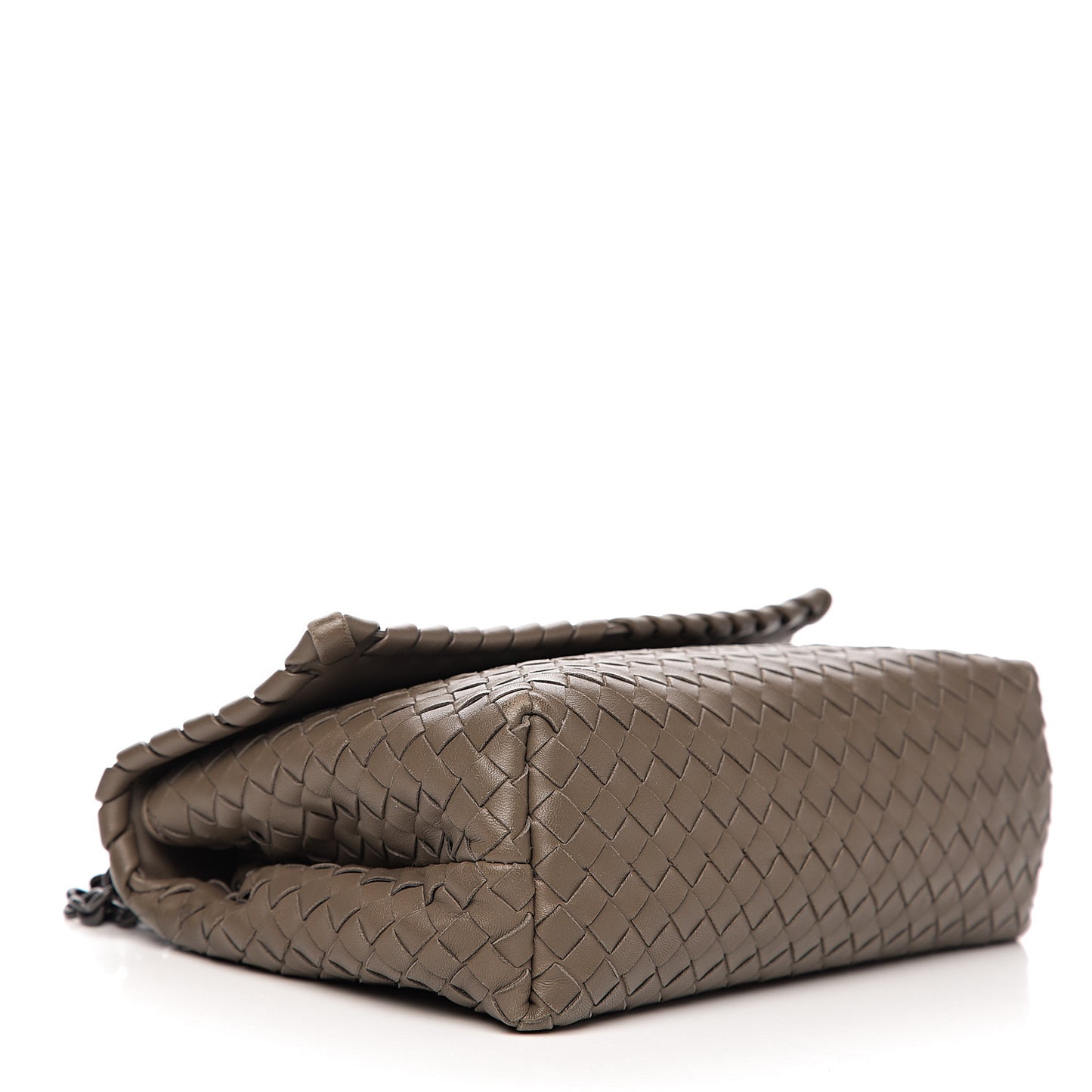 Nappa Intrecciato Small Olimpia Shoulder Bag Shadow