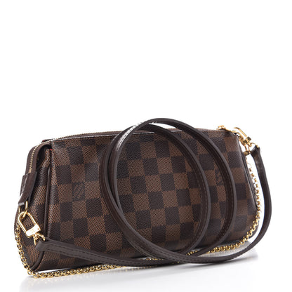 Louis Vuitton Damier Ebene Eva Clutch 4 of 10