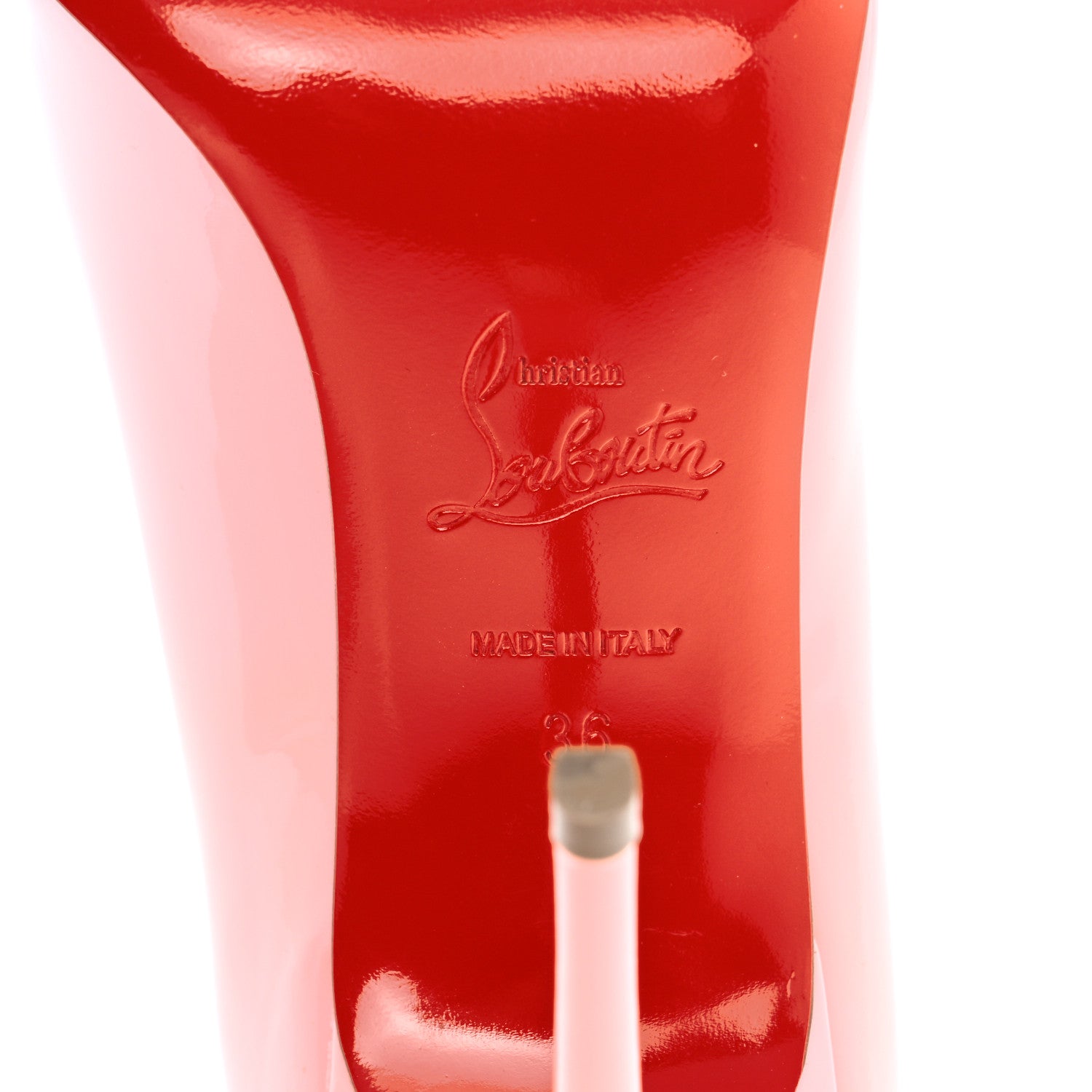 Christian Louboutin Patent Fifi 100 Pumps 36 Dolly 6 of 10
