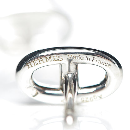 Hermes Sterling Silver TPM Farandole Earrings 4 of 5