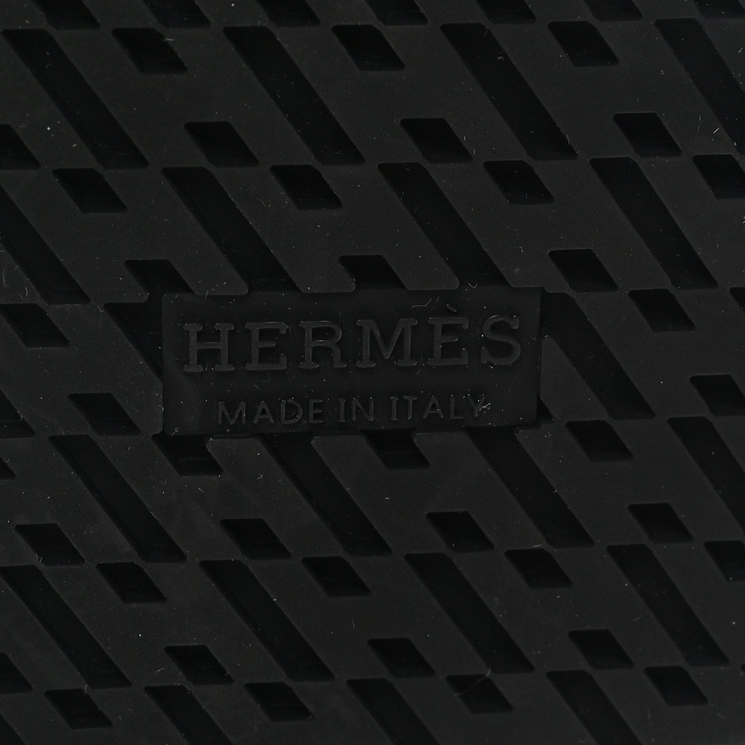 Hermes Calfskin Woolskin Womens Chypre Sandals 37.5 Black Ecru 7 of 8