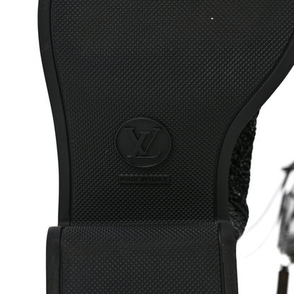 Louis Vuitton Patent Goatskin Monogram Moonlight Half Boots 39 Black 11 of 13