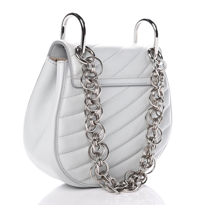 Chloe Calfskin Quilted Mini Drew Bijou Shoulder Bag Airy Grey 3 of 11