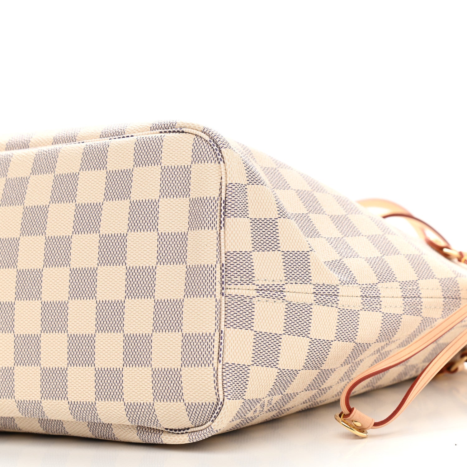Louis Vuitton Damier Azur Neo Neverfull MM Rose Ballerine 9 of 9