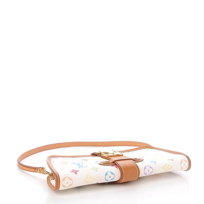 Louis Vuitton Monogram Multicolor Shirley White 4 of 6