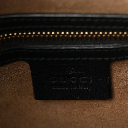 Gucci GG Supreme Monogram Medium Padlock Tote Black 6 of 10