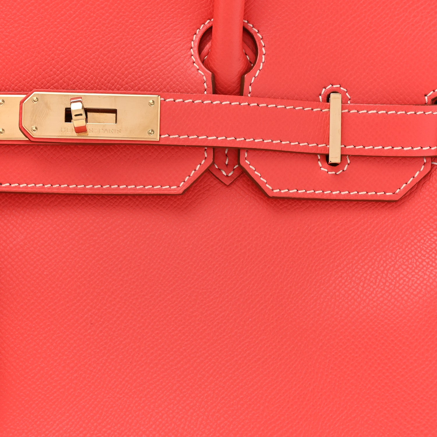 Hermes Epsom Candy Birkin 30 Rose Jaipur Gold 8 of 12