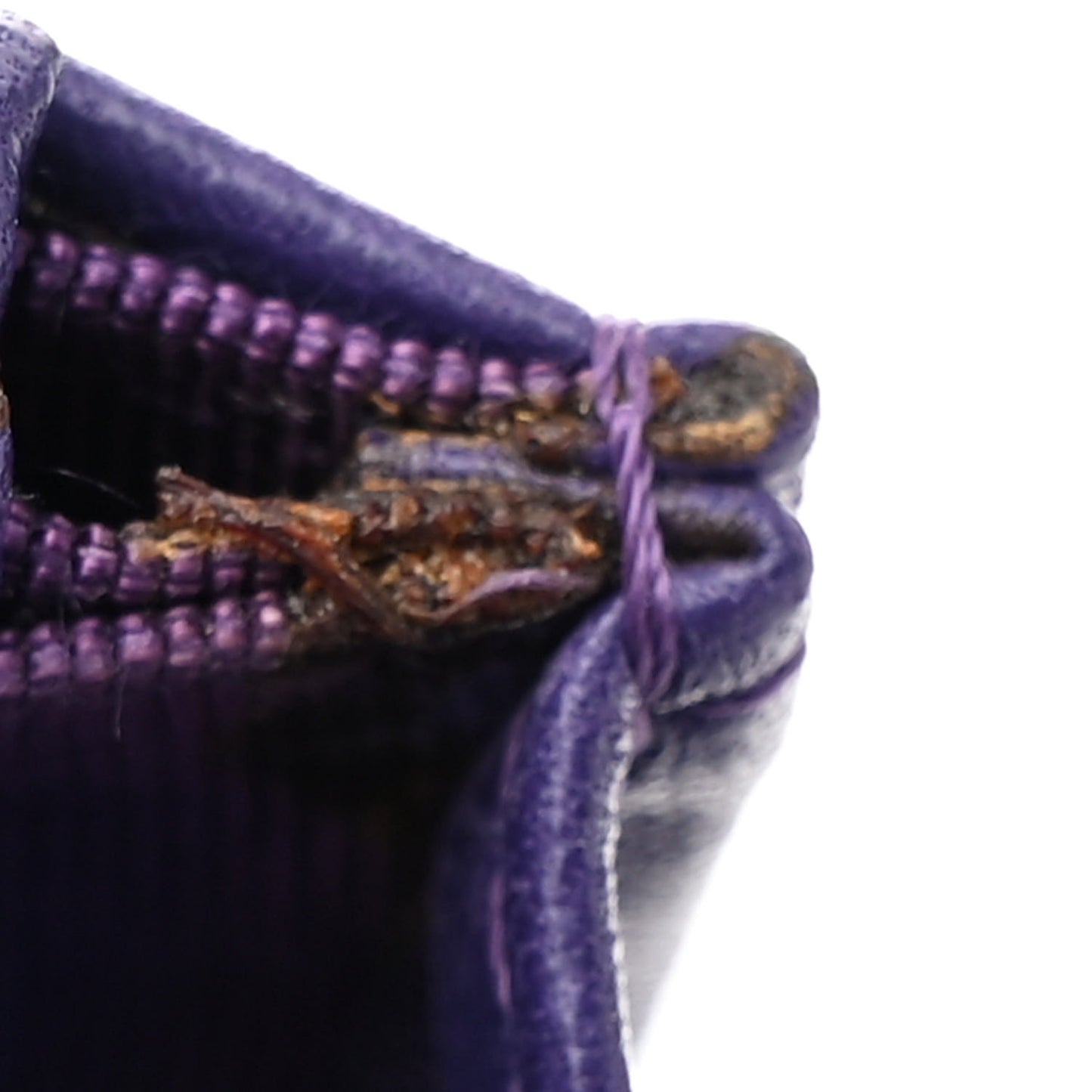 Lambskin Quilted Reissue Wallet On Chain WOC Purple