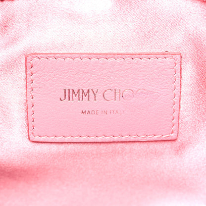 Jimmy Choo Glitter Crystal Galactica Titania Clutch Candyfloss 6 of 8