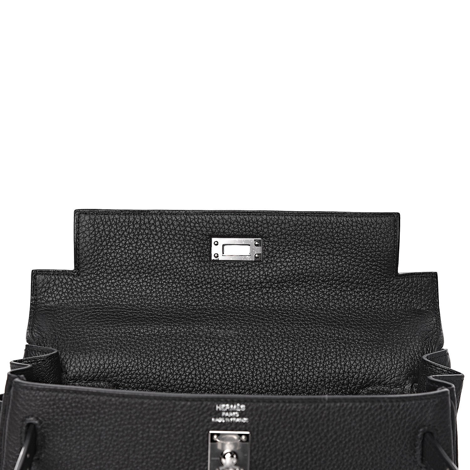 Hermes Togo Kelly Retourne 25 Black 9 of 39