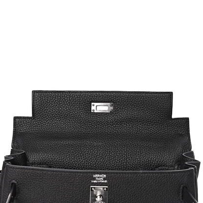 Hermes Togo Kelly Retourne 25 Black 9 of 39