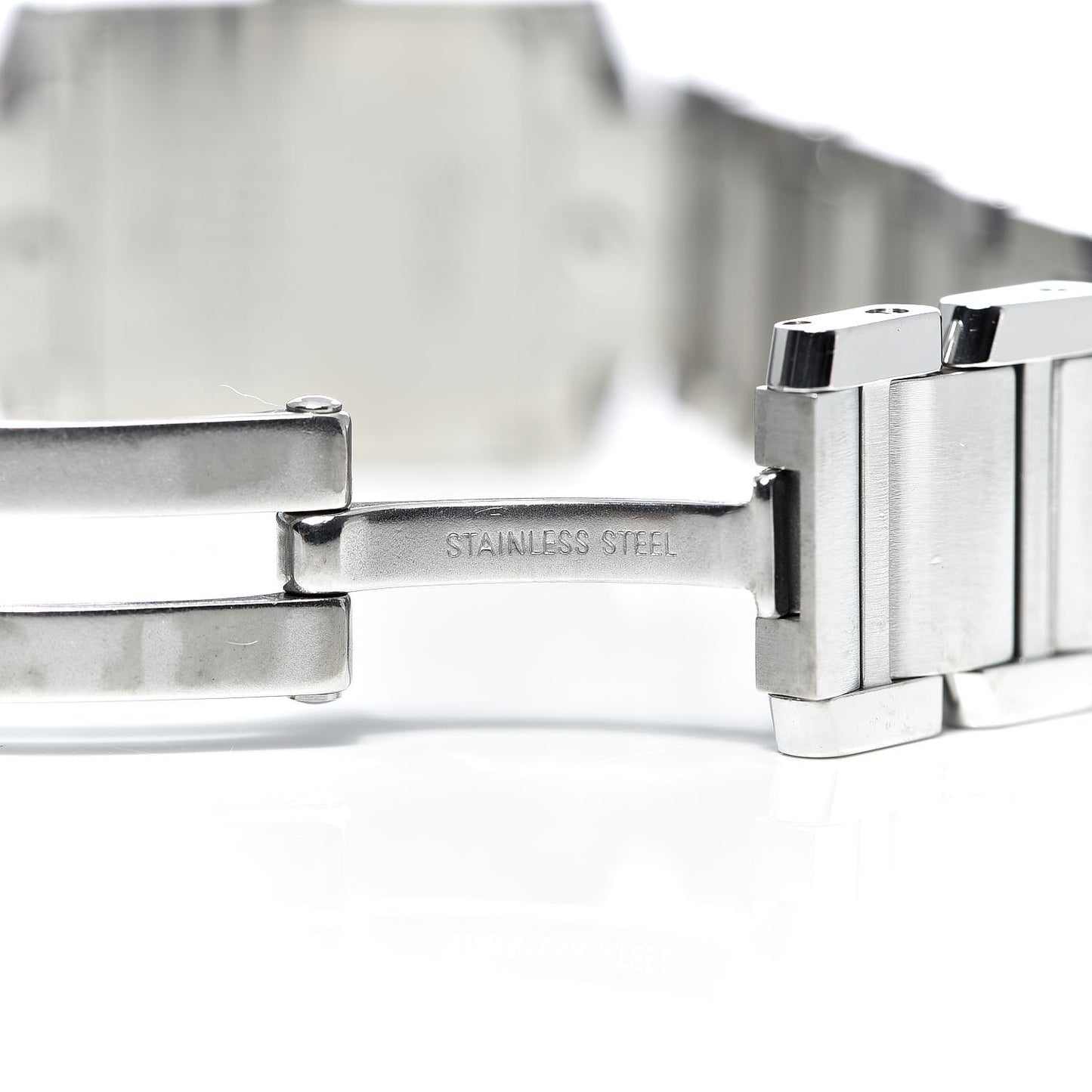 Stainless Steel 20mm Tank Francaise Quartz Watch