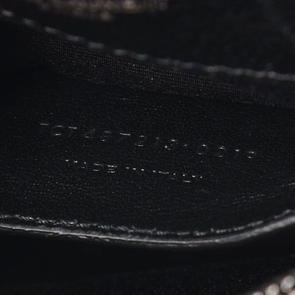 Saint Laurent Sheepskin Matelasse Chevron Monogram Medium College Bag Black 10 of 10