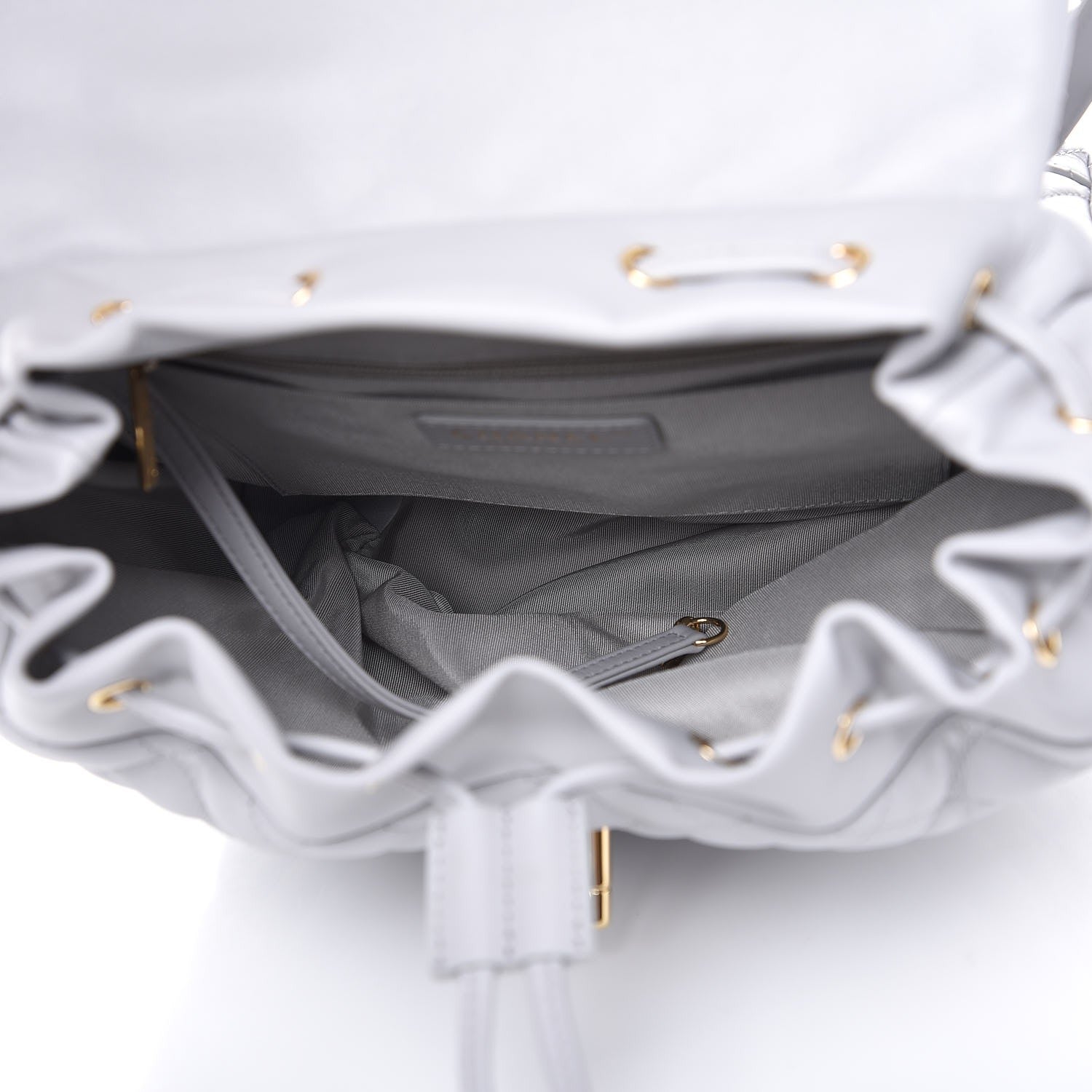 Chanel Calfskin Quilted Large Urban Spirit Backpack Grey 5 of 8