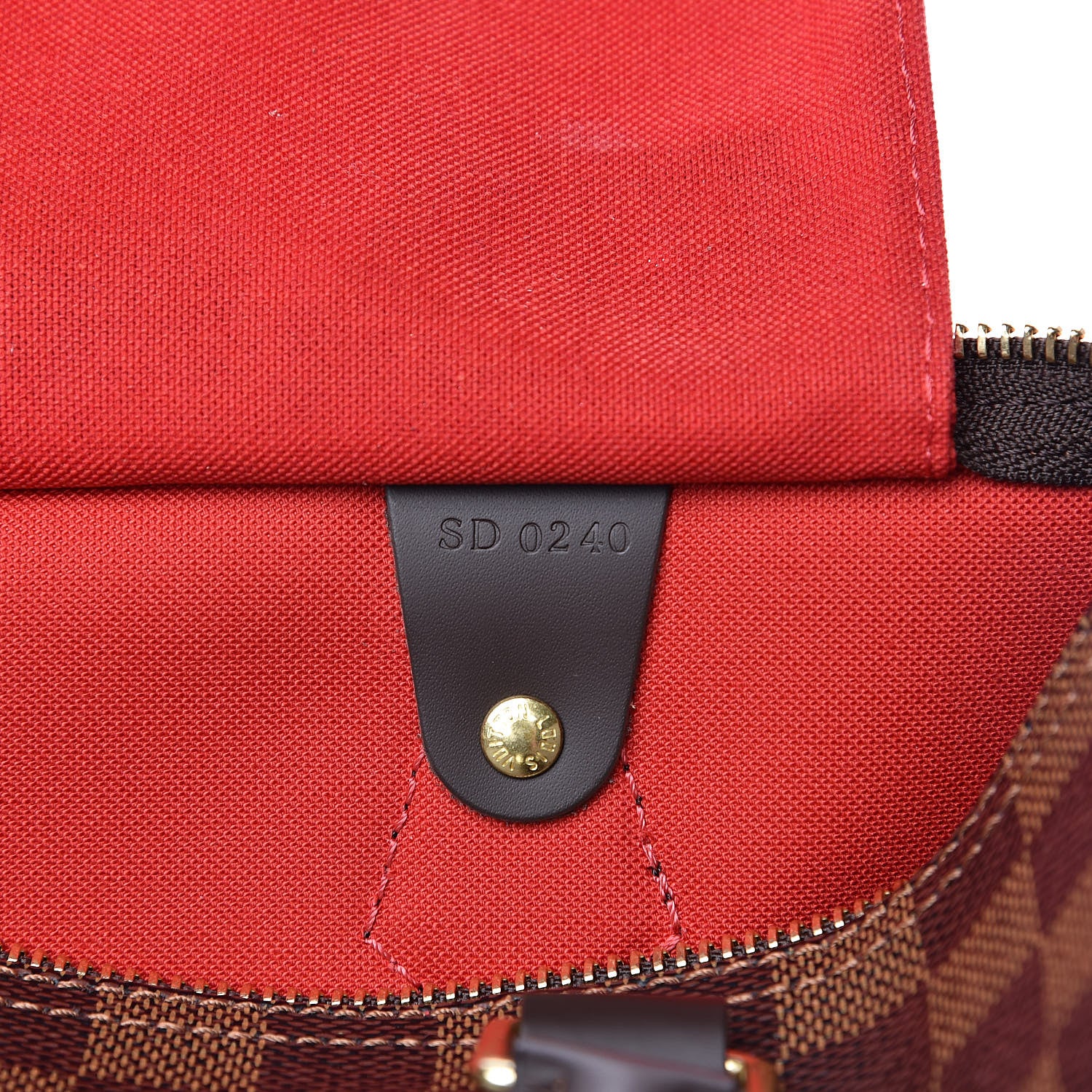 Louis Vuitton Damier Ebene Speedy 30 6 of 9
