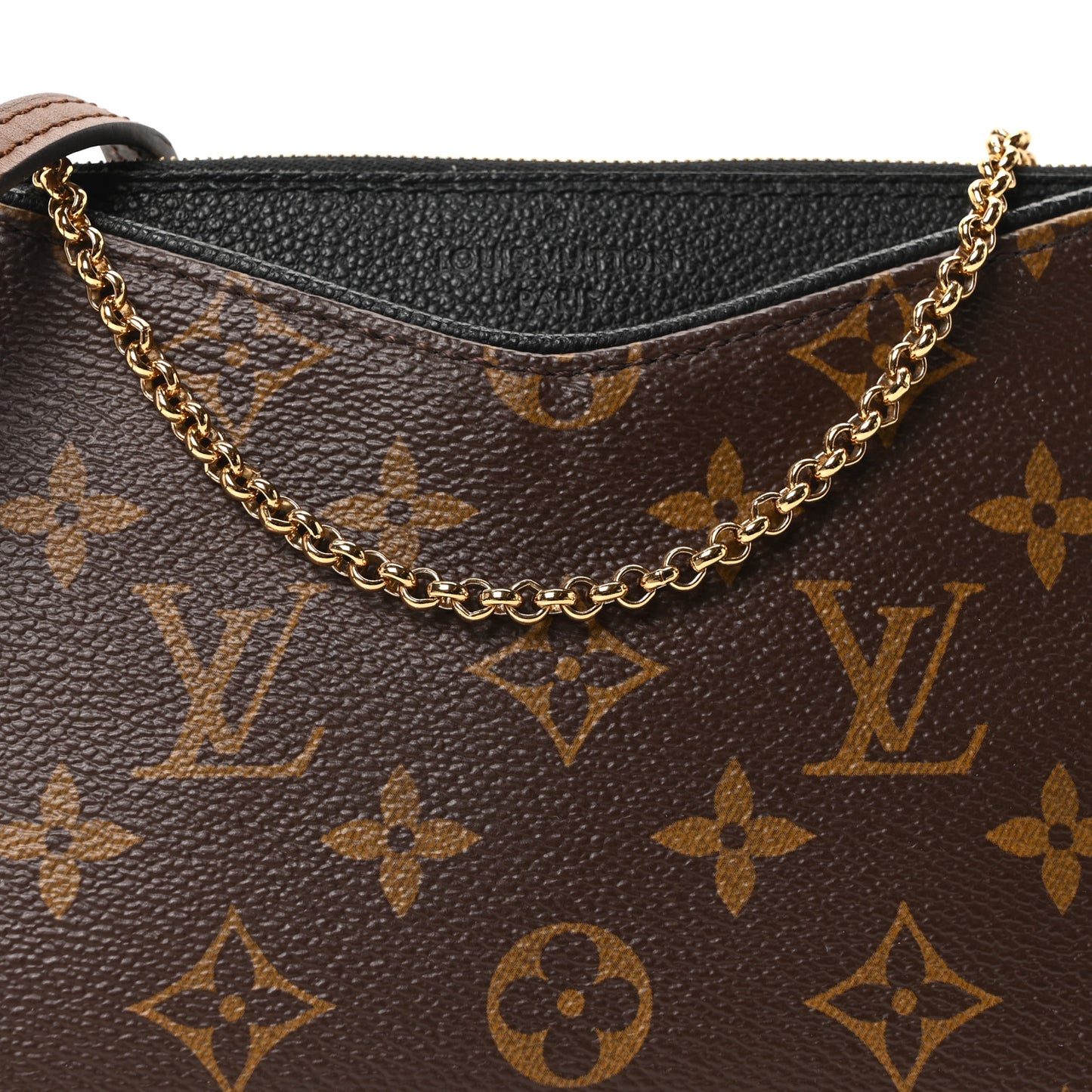 Monogram Pallas Clutch Black