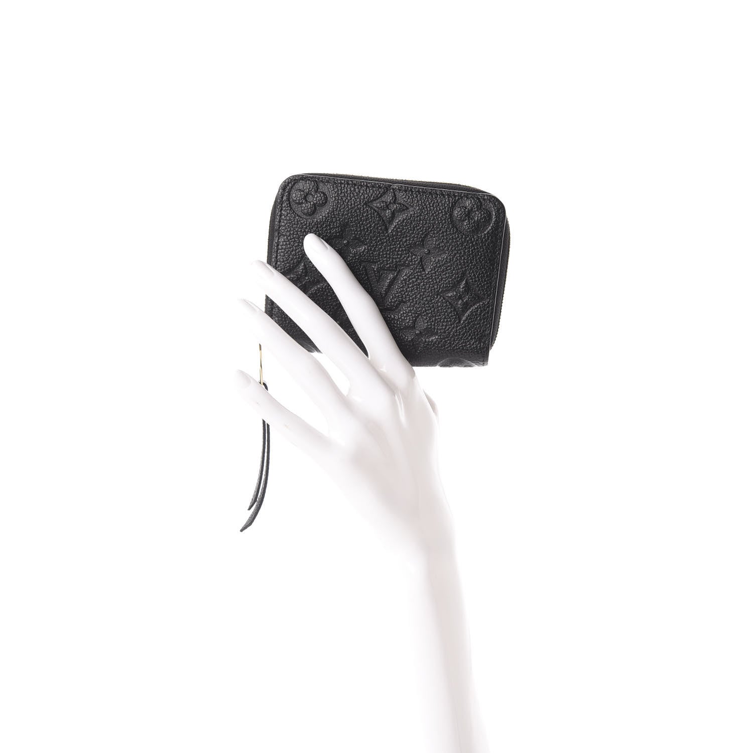 Louis Vuitton Empreinte Zippy Coin Purse Black 2 of 9